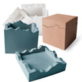 Square Box Mold with Irregular Edges, Creative Candle Vessels Jewelry Holder Resin Concrete Molds, Unique Storage Container Jar Dish Display Silicone Molds DIY Epoxy Resin Art Craft Kit