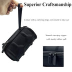 2 Slot Watch Travel Case for Men and Women Portable Single Watch Storage box and Organizer for Wristwatches and Smart Watches with 18CM Watches Cleaning Cloth(2 Slot) - size: 2 Slot