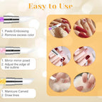 3 Pcs Nail Art Sculpture Pen, Dual Tipped Silicone Nail Tools, Silicone Head Acrylic Handle Nail Art Brushes, Rhinestone Nail Polish Carving Pen, Nail Art Tools for Home Salon(Yellow, Pink, Purple) - color: Yellow, Pink, Purple