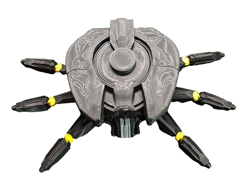3D Printed Arc Raiders Bastion Mechanical Creature Sculpture Sci Fi Home Office Desk Decor - color: Black