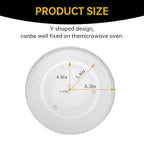 16.5" Microwave Glass Turntable Plate, 16.5" / 42cm Microwave Tray Replacement Glass Plate, Glass Tray Replacement for LG, GE, Magic Chef, Hotpoint, Panasonic, Kenmore, etc - size: 16.5"