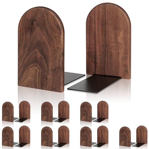 Book Ends,Bookends Wood Book Ends Universal Economy Bookend (8, Medium) - size: Medium