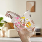 Large Butterfly Bookends Resin Mold 3D Butterfly Animal Silicone Mold Book Organize Mould Art Decor Home Ornament Epoxy Resin Casting Mold for Desktop Organizer DIY