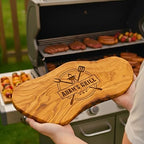 Personalized Grill Cutting Board for Men, Him - Custom Boards for BBQ & Grilling Master, Unique Gift for Dad, Husband, Grillfather, Grandpa, Uncle, Brother, Boyfriend, Papa, Father’s Day Gifts - color: Custom Grill Gifts