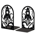 Peacoblue Metal Bookends for Shelves, Modern Decorative Heavy Duty Study Book Support Stoppers for Office, Desk, Shelf, Room 5.3"x4.3"x7.9" Cast Iron Simple Tall Bookends, 1 Pair (Rocket) - style: Rocket