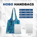 DGAZ Designer Shoulder Bags for Women, Luxury Tote Bag with Zipper, Large Shoulder Hobo Bags - color: Emerald(green)