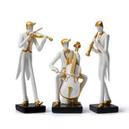 HAUCOZE Music Decor Musician Statue Cello Sculpture Figurine Music Lovers Gift for Studio Living Room Office 10 Inch