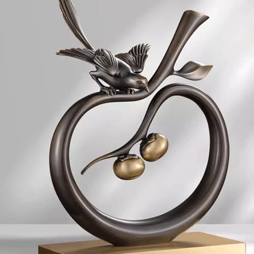 Statue Decorations Light Luxury High-end Copper Ornaments Home Foyer Decorations High-end Office Ornaments Home Decor Object