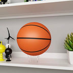 Acrylic Ball Holder 3-Pack, Small Size for Baseball, Softball & Golf Ball; Medium & Large Size for Basketball, Soccer, Volleyball; Horizontal Size for Rugby and Football - style: Large - 4.7 x 2.6 inch