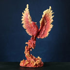 Veronese Design 6 1/4 Inch Phoenix Rising Resin Sculpture Hand Painted Figurine