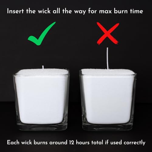 Foton Pearled Candle 18 Oz - Misty Monte Sandalwood Jasmine Scented Non Toxic Luxury Long Lasting Powder Candles up to 120 Hours - Refillable Candle Sand with 30 Wicks for Candle Making - size: 18 oz