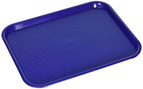 New Star Foodservice Fast Food Tray, Set of 12 (Blue, 10 by 14 Inch) - color: Blue, size: 10 by 14-Inch