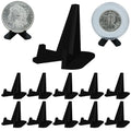 Pineapple Coin Display Stands Holder, Challenge Coin Display Stand, Small Easel Stand, Holder Stands for Challenge Coins, Medal, Poker Chip, Collectors (10 Pack)