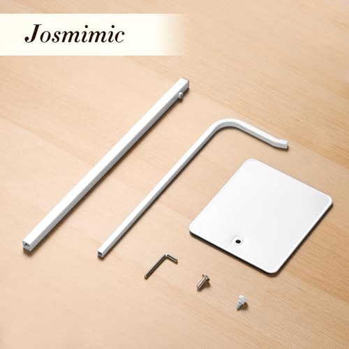 Purse Holder Handbag Display Stand: Hanger Rack Showing Bags, Purses, and Wreath, Adjustable Hook Stand for Tabletop, Closet, Desk, and Retail Use for Vendors, White - color: White