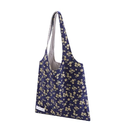 DGAZ Designer Shoulder Bags for Women, Luxury Tote Bag with Zipper, Large Shoulder Hobo Bags - color: Sakura