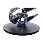fotoconic Black Electric Motorized Rotating Turntable Display Stand, 24 Inch / 60cm Diameter, 180 Lb Centric Loading for Shop Display - size: Black 24", 180 Lb Max Loading