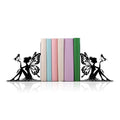 Cute Book Ends for Shelves Decorative – Enchanting Fairy & Butterfly Design – Unique Decorative Bookends for Home, Office, Library for Book Lovers
