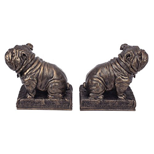 Design Toscano Bulldog Mascot Bookends