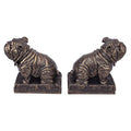 Design Toscano Bulldog Mascot Bookends