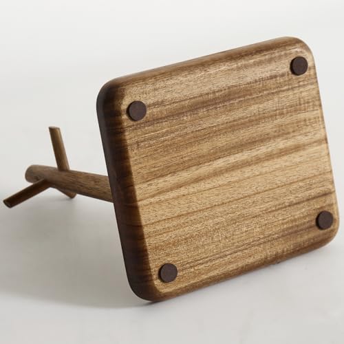 Solid Acacia Wood Key Tray and Bowl for Entryway Table - Jewelry Tray With 3 Hooks, Open Storage for Wallet, Glasses, Watches, Lipstick (Acacia, Square) - color: Acacia, size: Square