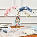 Flower Vase Abstract Tools Unbreakable Decorative Modern Plastic Vase for Home