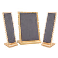 Necklace Display Stands for Selling Necklace Holder Necklace Display Storage Jewelry Display Storage Set 3PCS (Gray) - color: Gray