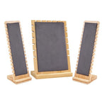 Necklace Display Stands for Selling Necklace Holder Necklace Display Storage Jewelry Display Storage Set 3PCS (Gray) - color: Gray