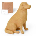 Lnrkai Golden Retriever Statue Gifts, Dog Memorial Gifts, Golden Retriever Decor for Bookshelf, Fireplace, Bedside Table - style: Golden retriever
