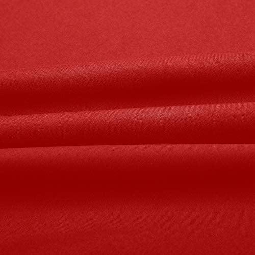 Sfoothome Queen Sheets Set - Hotel Luxury 4-Piece Bed Set, Extra Deep Pocket, 1800 Series Bedding Set, Wrinkle & Fade Resistant, Sheet & Pillow Case Set (Queen, Red) - color: Red-4 Pieces, size: Queen