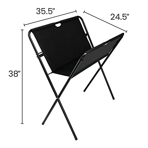 Creative Mark Folding Canvas Jumbo Print Rack - Artist Gallery Portable Display Rack for Posters, Artwork, Prints, Canvas, Panels, Galleries, Studios & Storage - size: Jumbo