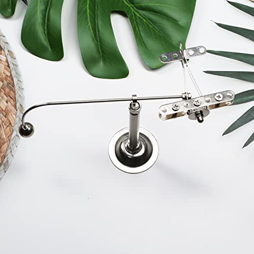 Sunnytech Steel Balance Plane Physics Toy Kinetic Art Balance Toy Balancing Decompressive Science Home Office Toy for Desk Decor WJ066 - style: WJ066