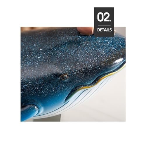 Decorations for Living Room, Modern Light Luxury Fish Shape Ornaments Resin Small Objects Creative Crafts Decoration