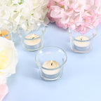 Glass Votive Candle Holders,Glass Tealight Candle Holder,Tea Light Candle Holder Glass Tea Lights Holders,Clear Glass Tea Light Holders,Tealight Holder for Wedding,Party,Home Decor,Set of 12