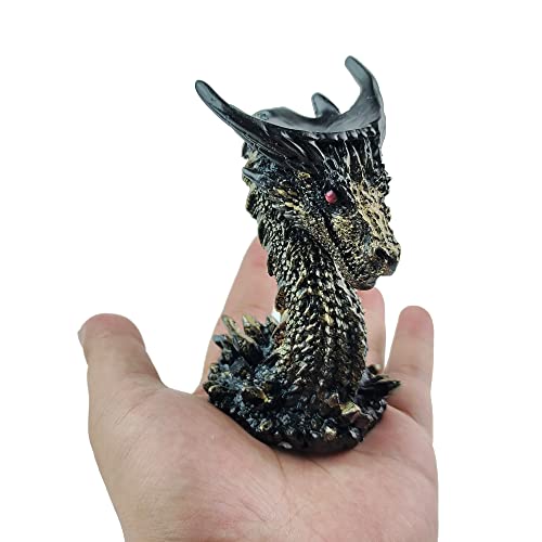 Dragon Head Crystal Ball Stand Sphere Display, Natural Healing Feng Shui Glass Orb Holder Base Statue Decoration, for 50mm-90mm Sphere - style: Dragon Head