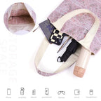 DGAZ Designer Shoulder Bags for Women, Luxury Tote Bag with Zipper, Large Shoulder Hobo Bags - color: Peach Blossoms