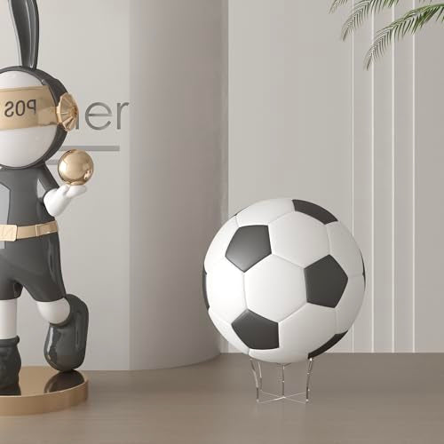 Acrylic Ball Holder 3-Pack, Small Size for Baseball, Softball & Golf Ball; Medium & Large Size for Basketball, Soccer, Volleyball; Horizontal Size for Rugby and Football - style: Large - 4.7 x 2.6 inch