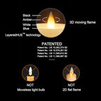 Flameless Taper Candles Flickering with Remote and Timer, 3D Moving Flame Taper Candle Battery Operated to 400 Hours, 9 Inch Window Candles, (White) - color: White