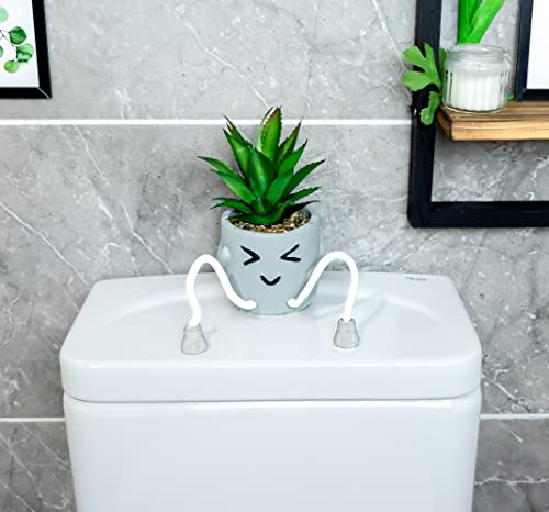OLEEK small fake plants office decor - fake succulents plants artificial for desk decor - fake plant office decorations for work - office decor for women - office plants cubicle accessories room decor - size: collection A (set of 3)