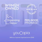 YouCopia DrawerFit® Sliding Drawer Bin, Expandable and Adjustable Kitchen Storage Organizer, Speckled White - style: Bin