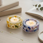 5 PCS Resin Tea Light Candle Mold Resin Mold Tealight Holder Candlestick Holder Silicone Candle Holders Molds for DIY Handmade, Weddings, Home Decorating, Parties