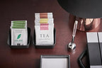Yamazaki Home Tower Space Saving Vanity Tray - 3.5" X 3.5" - Steel - color: Black, size: 3.5" x 3.5" x 1.6"