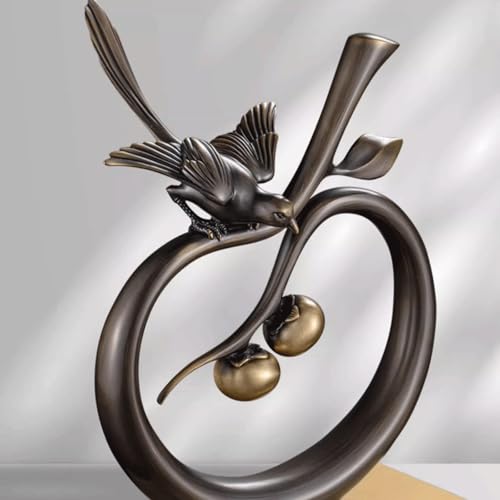 Statue Decorations Light Luxury High-end Copper Ornaments Home Foyer Decorations High-end Office Ornaments Home Decor Object