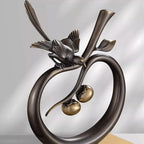 Statue Decorations Light Luxury High-end Copper Ornaments Home Foyer Decorations High-end Office Ornaments Home Decor Object
