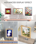 Adjustable Tabletop Acrylic Easel Stand for Picture Frames & Photo Display – Art Easel, Holds Frames up to 30" H, Perfect for Table Decor, Wedding Sign, Artwork Holder - size: 1-Pack, 30"H