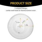 14" Microwave Glass Turntable Plate, 14" / 36cm Microwave Tray Replacement Glass Plate, Glass Tray Replacement for LG, Samsung，GE, Magic Chef, Hotpoint, Panasonic, Kenmore, etc - size: 14"
