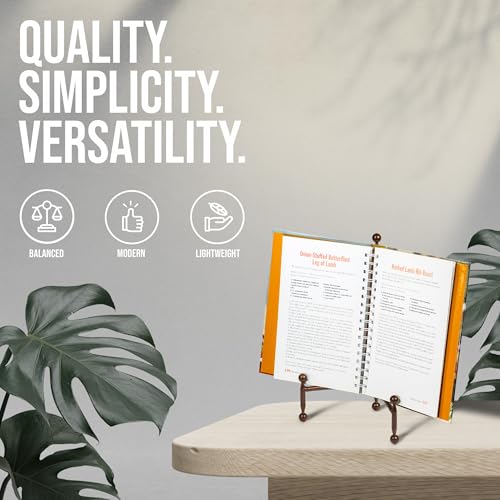 Red Co. Decorative Tripod Plate Stand and Art Holder Easel in Bronze Finish - 11.5" h - color: Bronze, size: Height - 11.5"