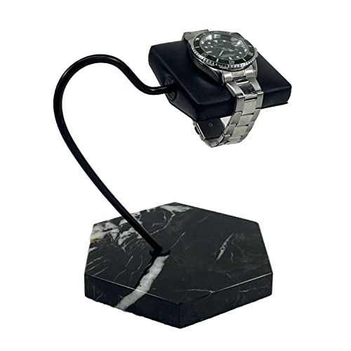 LYS&LYX Handcrafted Watch Display Stand (Black) - color: black/black/black