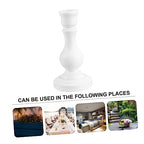 Alipis 1pc Nordic Style Candleholder Simple Design for Decor Space-Saving Desktop Candle Stand for Weddings Banquets and Table Centerpieces
