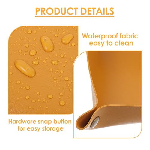 12 Pcs Leather Valet Trays, Key Tray for Women and Men, Leather Jewelry Valet, Portable Leather Tray Organizer for Entryway Desk Organizer for Phone, Keys, Wallet, Earphone, Watch, Coin- 12 Colors