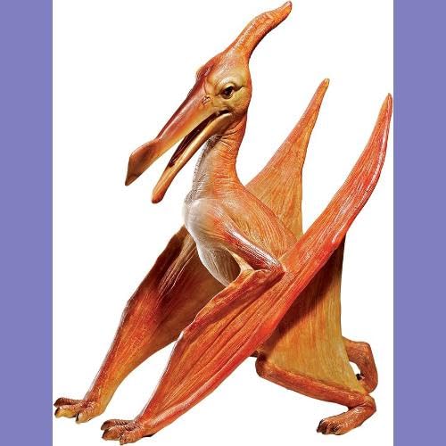 Design Toscano JQ6627 Scaled Jurassic Pterodactyl Dinosaur Statue,full color - style: Scaled Jurassic Pterodactyl Dinosaur